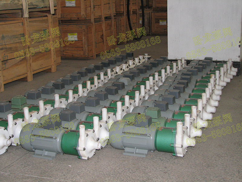 氟塑料磁力泵展示3